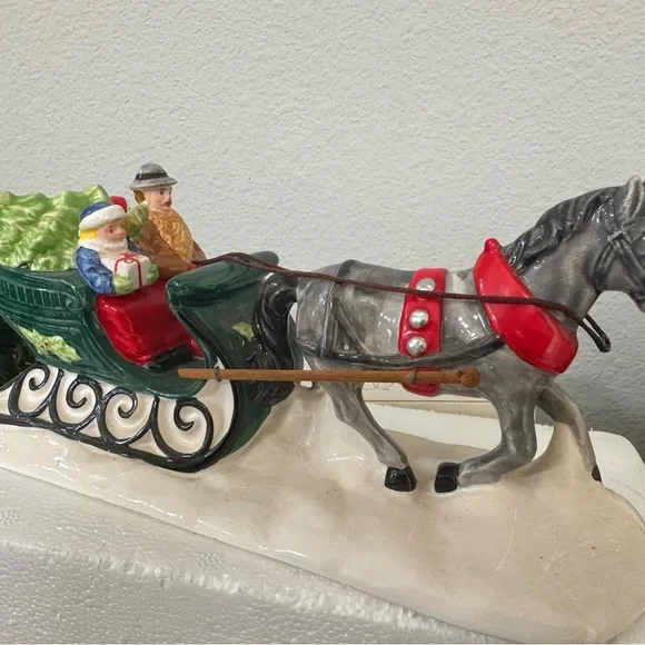Department 56 Snow Village Sleighride - Picture 2 of 5